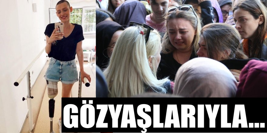 Ölümüyle tüm Türkiye'yi yasa boğan Nesilcan Tay, sol bacağının yanına defnedildi #neslicantay