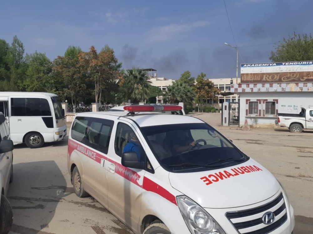 Teröristler Resulayn'dan ambulanslarla kaçıyor