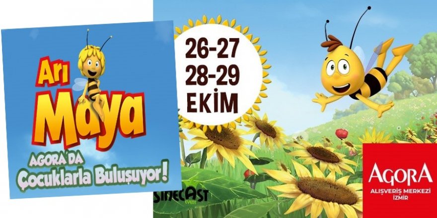 Arı Maya Agora'da çocuklarla buluşuyor!