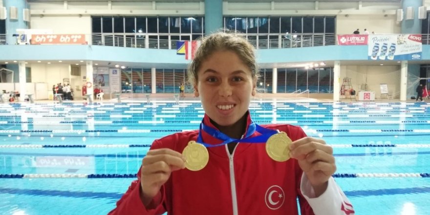Özel sporcu Şevval, Türkiye'yi gururlandırdı