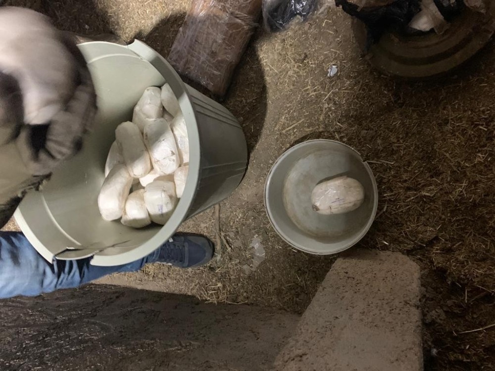 Kıran-6 Operasyonu'nda 2 ton patlayıcı ele geçirildi