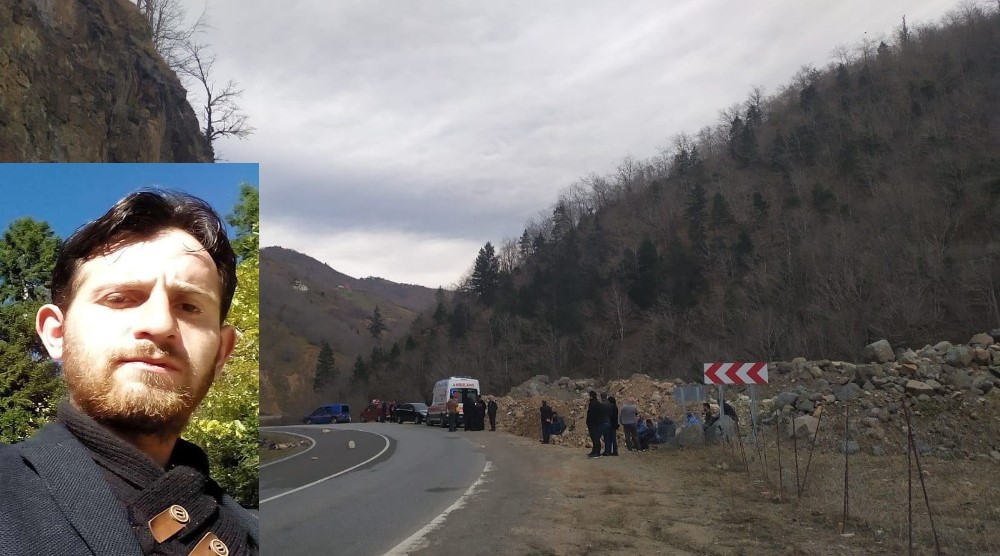 Bisikletiyle uçurumdan yuvarlanan genç adam hayatını kaybetti