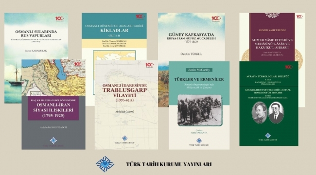 Türk Tarih Kurumu'ndan 8 yeni kitap