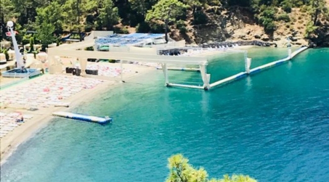 Fethiye'de haremlik-selamlık plaj