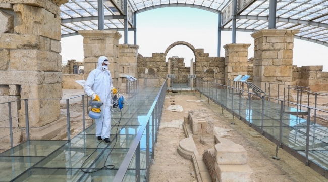 Laodikeia Antik Kenti dezenfekte edildi