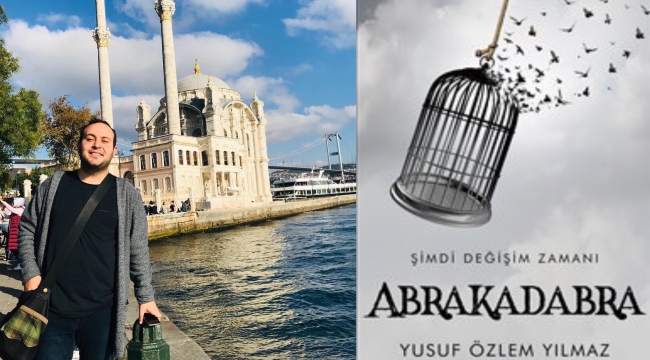 Yazar Yılmaz'dan yeni kitap: Abrakadabra