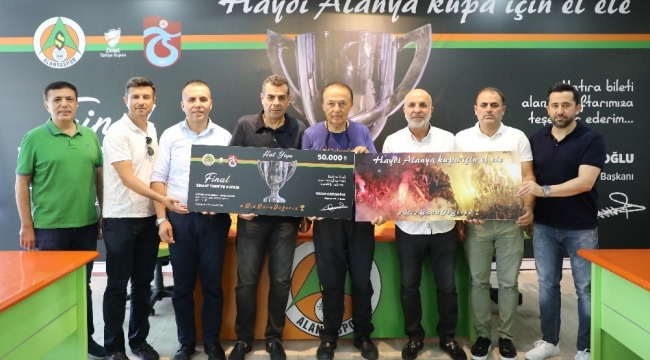 Alanyaspor kupa finali için 'hatıra bilet' kampanyası başlattı