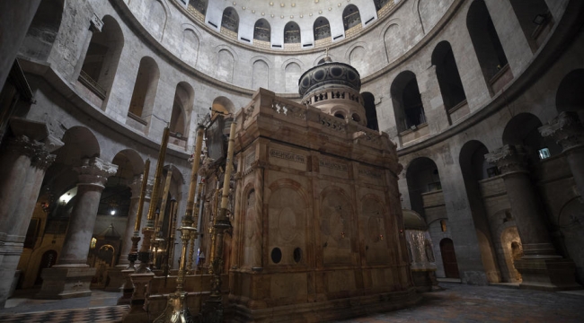 Kudüs'teki Kıyamet Kilisesi yeniden ibadete kapatıldı