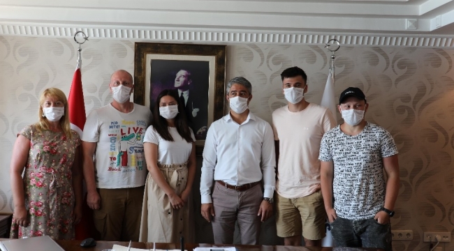 Ukraynalı gazeteciler Marmaris'e geldi