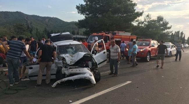 Muğla'da trafik kazası: 4 yaralı