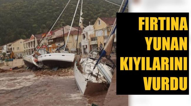 Ve kasırga vurdu, ilerliyor