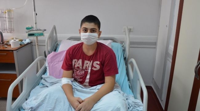 12 yaşındaki çocuk koronayı yendi