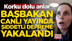 Başbakanın korku anları