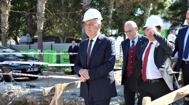 Bodrum kanalizasyon hattının dörtte biri tamamlandı