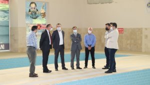 CHP'li başkan hizmet için AK Parti'li başkanla buluştu