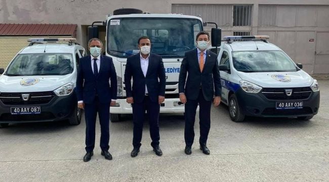 Çiçekdağı Belediyesi araç filosunu güçlendiriyor
