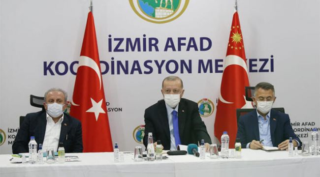 Cumhurbaşkanı Erdoğan İzmir'de açıkladı