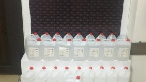 Didim'de 250 litre etil alkol ele geçirildi