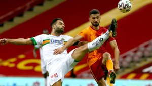Galatasaray evinde ilk kez Alanyaspor'a yenildi