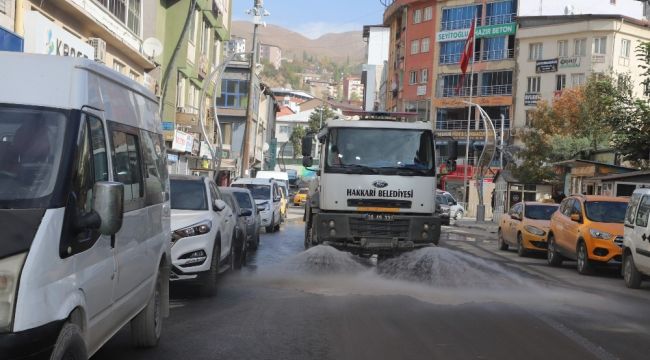 Hakkari caddeleri pırıl pırıl