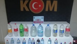 Hatay'da kaçak içki operasyonu