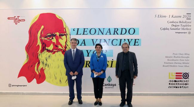 Leonardo Da Vinci'ye saygı sergisi