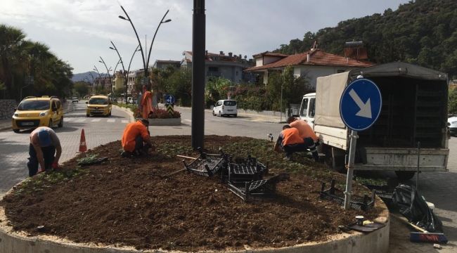 Marmaris'te kışa hazırlık başladı