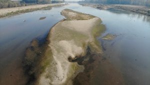 Meriç Nehri'nde kuraklık alarmı