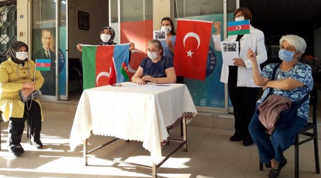 Nazilli'nin ilk kadın derneğinden Azerbaycan'a destek