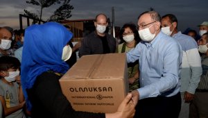 Tarım işçilerine hijyen seti