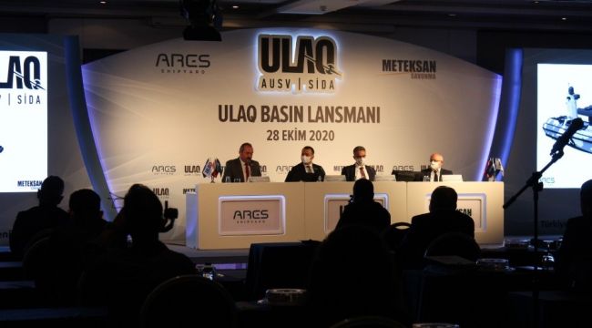 Türkiye'nin ilk muharip insansız deniz aracı "ULAQ" tanıtıldı