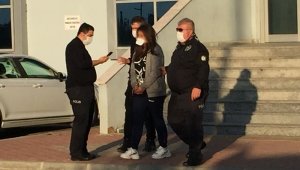 Tutuklanan hırsıza maske takmama cezası