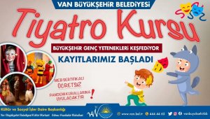 Van Büyükşehir Belediyesinden tiyatro kursu