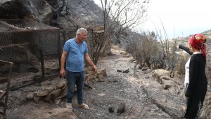 Yangının acı yüzü gün aydınlanınca ortaya çıktı