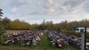 170 motosiklet trafikten men edildi