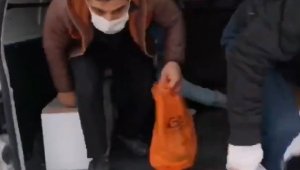 5 kişilik araçtan 15 kişi çıktı