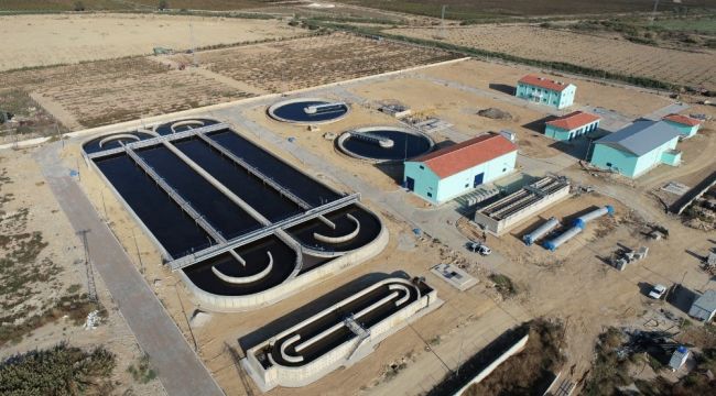 Alaşehir'in yeni atıksu arıtma tesisi faaliyete geçti
