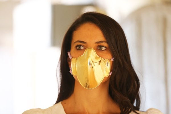 Altın ve gümüş maske üretildi