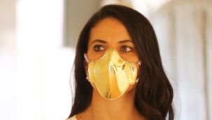Altın ve gümüş maske üretildi