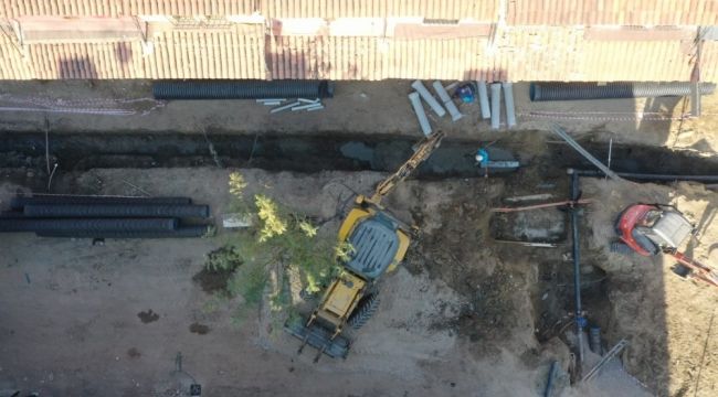 ASKİ Aydın'da alt yapı çalışmalarına devam ediyor