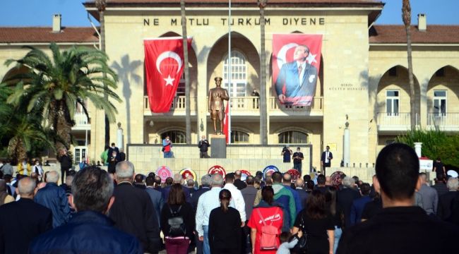 Atatürk, Mersin'de törenlerle anıldı
