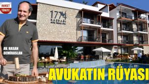 Avukatın hayali gerçekleşti