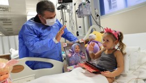 Ayda, Sağlık Bakanı Koca'dan oyuncak maymun istedi