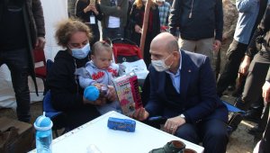 Bakan Soylu'dan Ayda'ya ziyaret