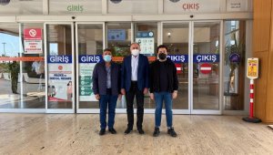 Başkanvekili Hacıarifoğlu, Başkan Böcek'i ziyaret etti