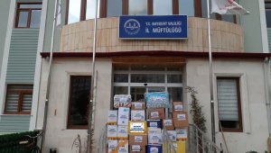 Bayburt Müftülüğü İzmir'e yardım elini uzattı