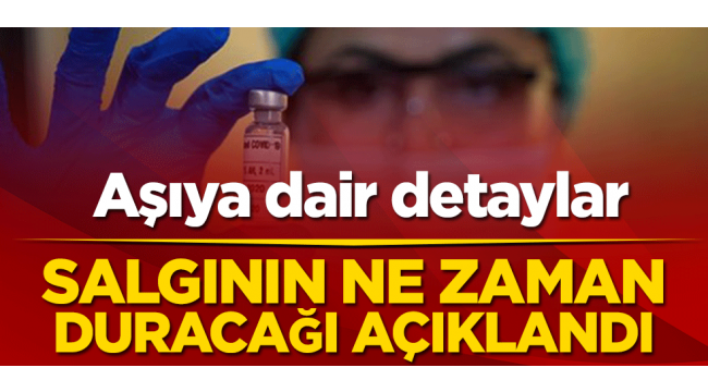 Bilim Kurulu üyesi, salgının ne zaman duracağını açıkladı