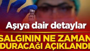 Bilim Kurulu üyesi, salgının ne zaman duracağını açıkladı