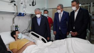 Binali Yıldırım'dan sağlık çalışanlarına teşekkür