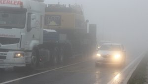 Bolu dağında göz gözü görmüyor